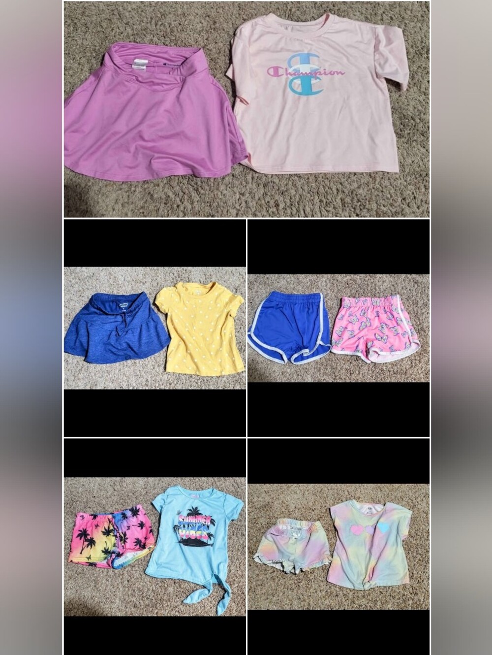 Girls Bundle Tops & Skirts